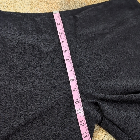 Lucy | Charcoal Wide Leg Leggings Capris Size L - Picture 3 of 11